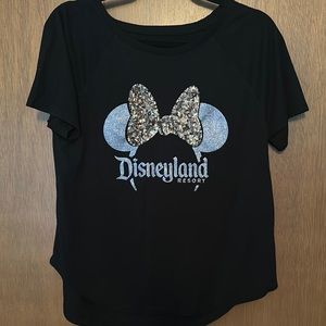 Disney / Mickey Mouse black tshirt. Women’s size Medium